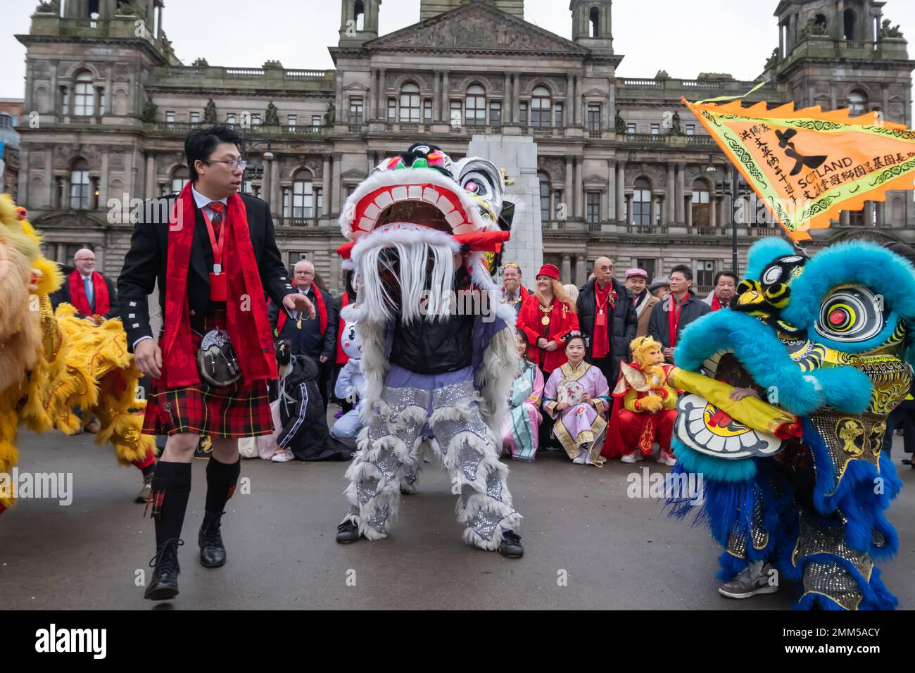 Chinese new year glasgow 2023 hi-res stock photography and images - Alamy