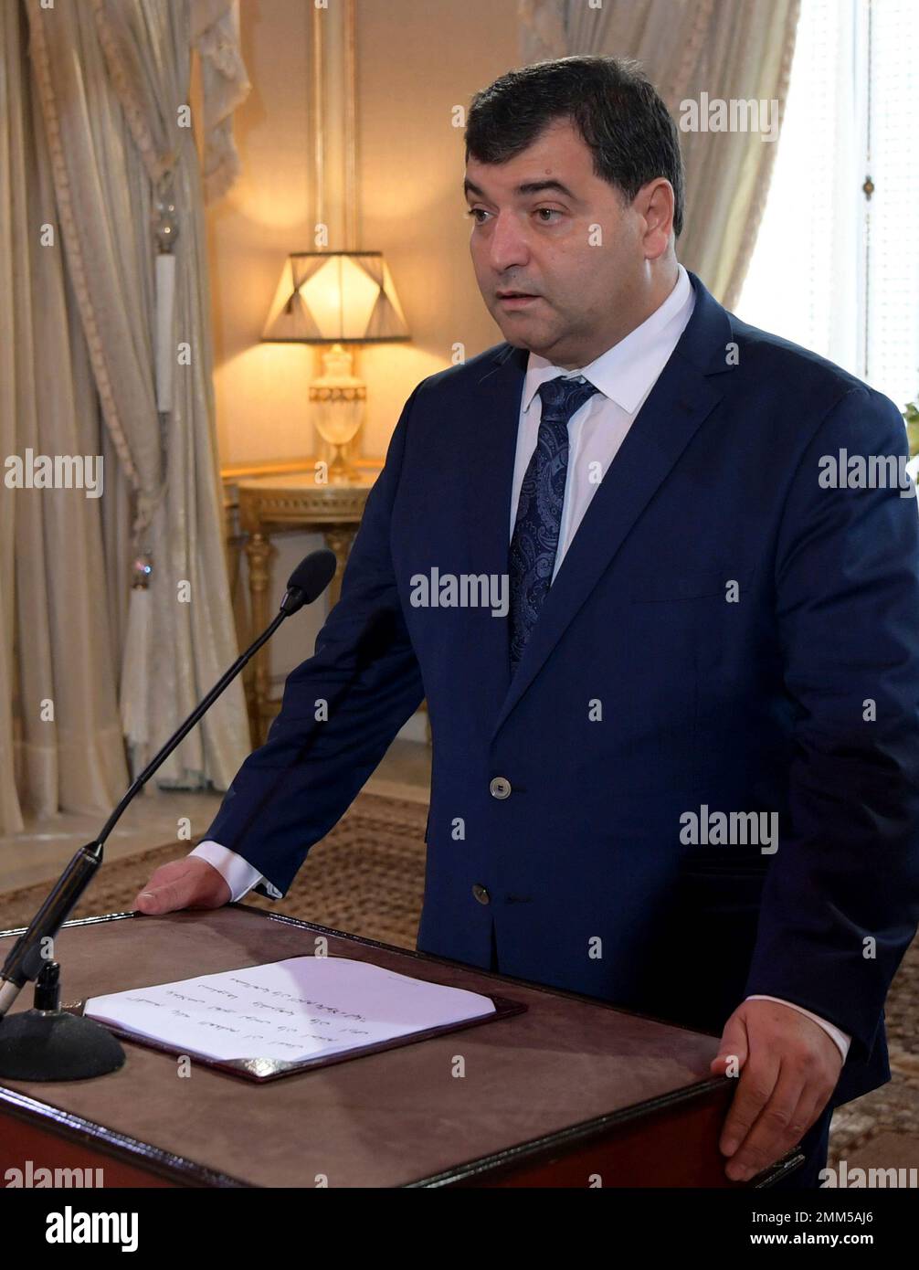 Minister Rene Cable New Tunisian tourism minister Rene Trabelsi speaks after taking oath in ...