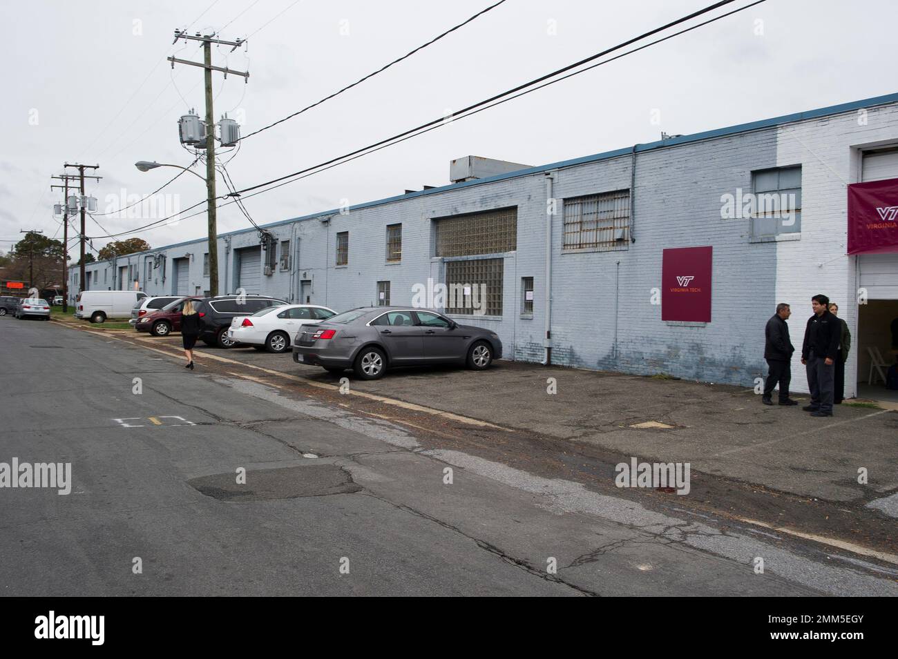 The Oakville Triangle area of Alexandria, Va. where Virginia Tech will