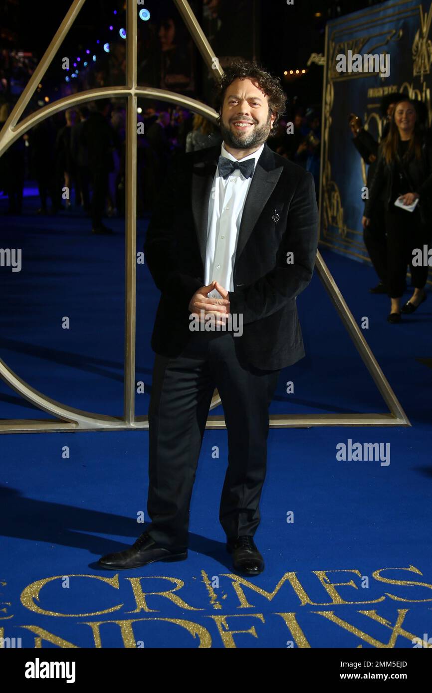 Actor Dan Fogler poses for photographers upon arrival at the premiere