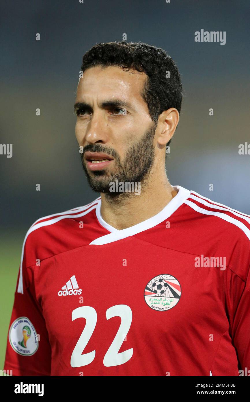 FILE - In this Nov. 19, 2013 file photo, Egypt&rsquo;s midfielder 