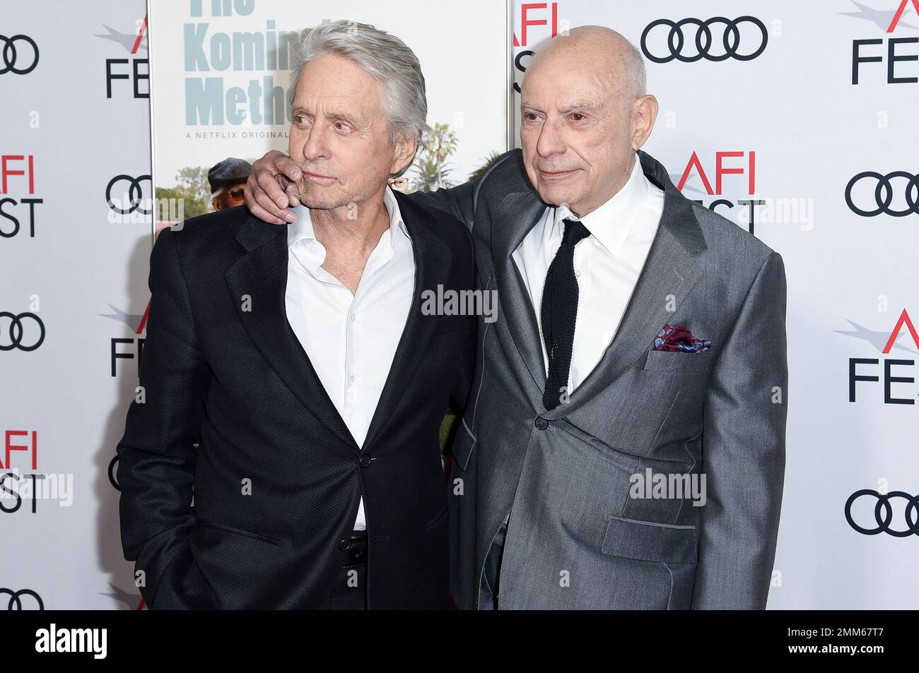 Michael Douglas Left And Alan Arkin Attend The World Premiere Of The michael-douglas-left-and-alan-arkin-attend-the-world-premiere-of-the