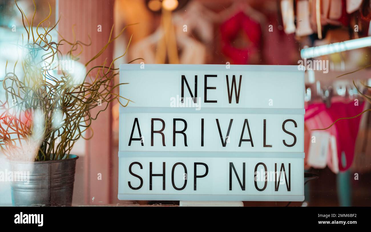 Come shop our new arrivals hi-res stock photography and images - Alamy