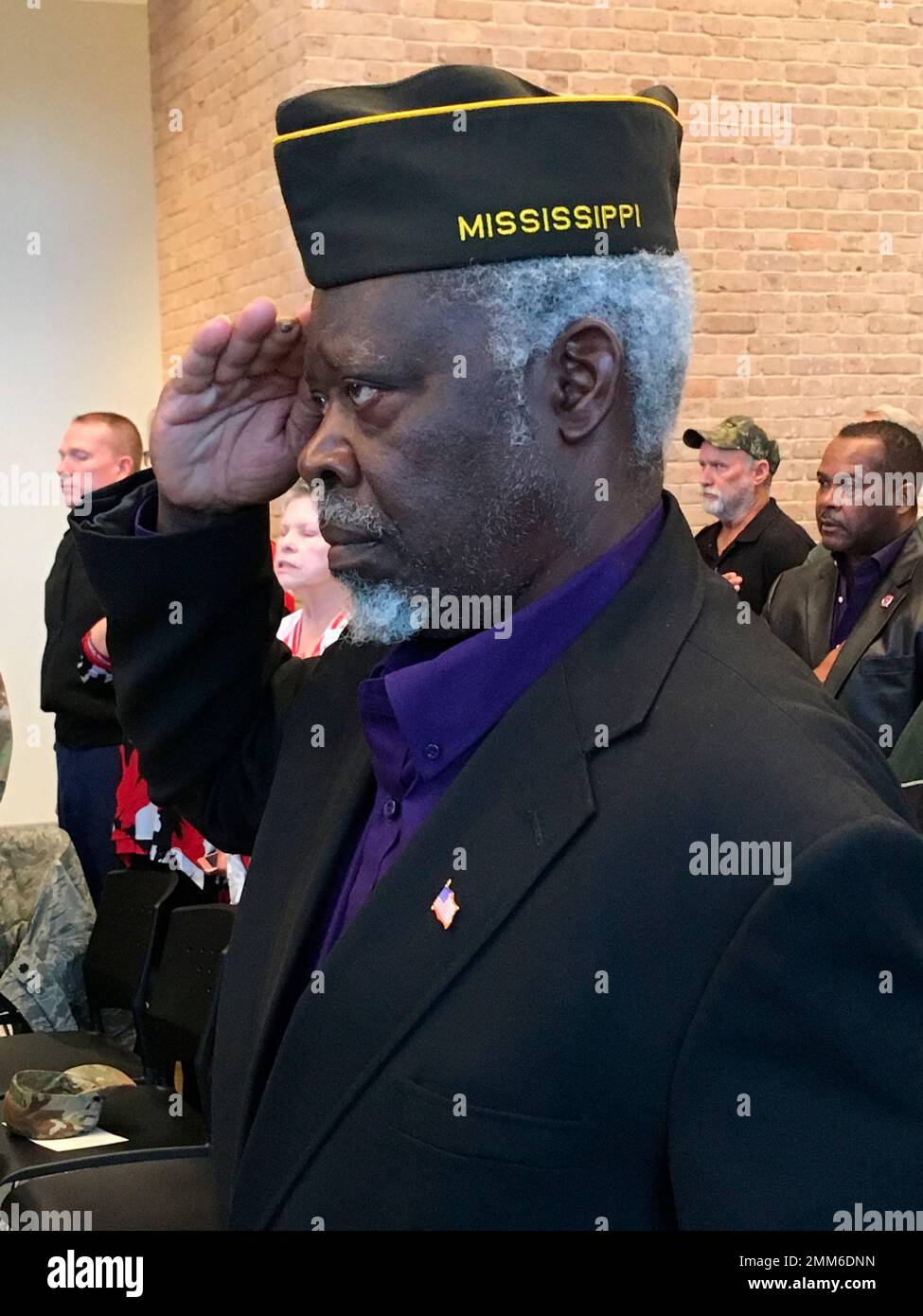 Military veteran William Primer Jr., who is also mayor of Pickens, Miss