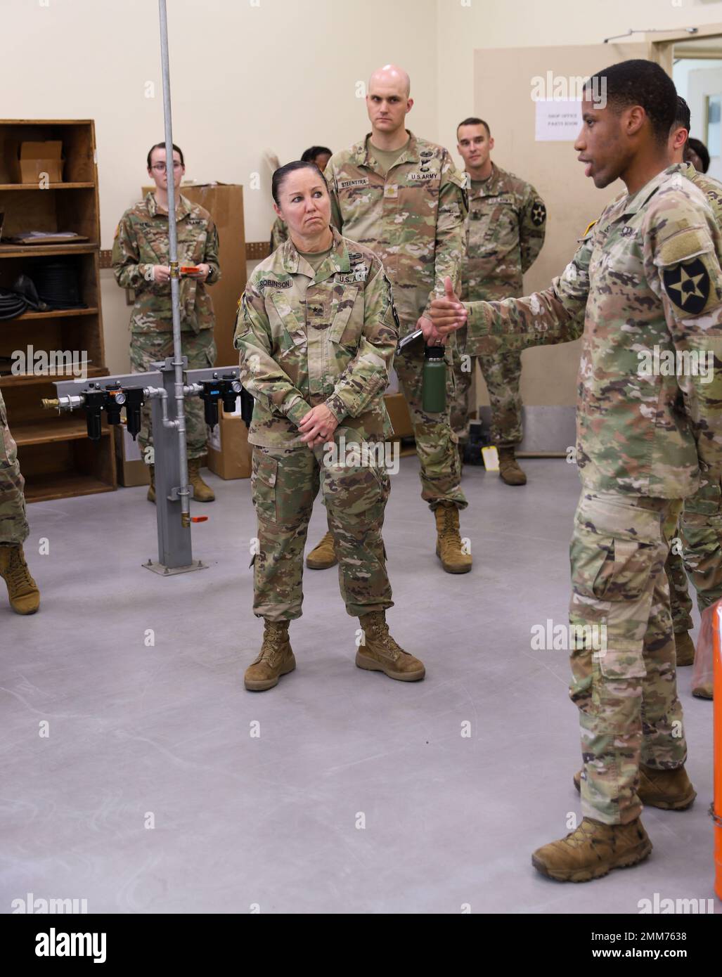 Brig. Gen. Lori Robinson, Deputy Commanding General of Support with 2nd ...