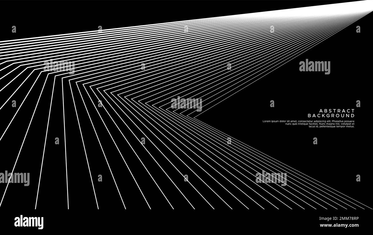 Abstract straight lines background design. Blending line abstract