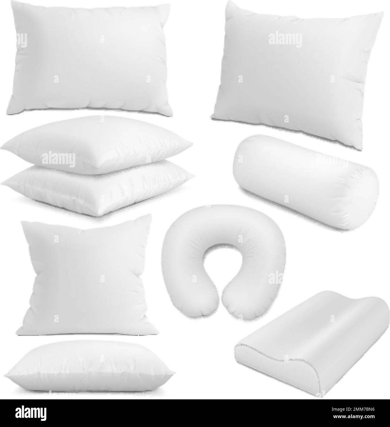 Neck pillow Black and White Stock Photos & Images Alamy