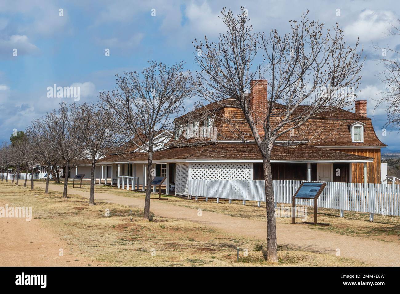 Fort Verde State Historic Park, Camp Verde, Arizona Stock Photo Alamy