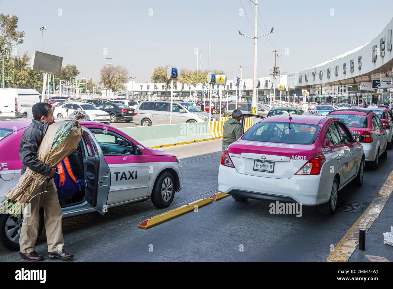 Mexico City,Central de Autobuses del Norte,Northern Bus Station,taxi