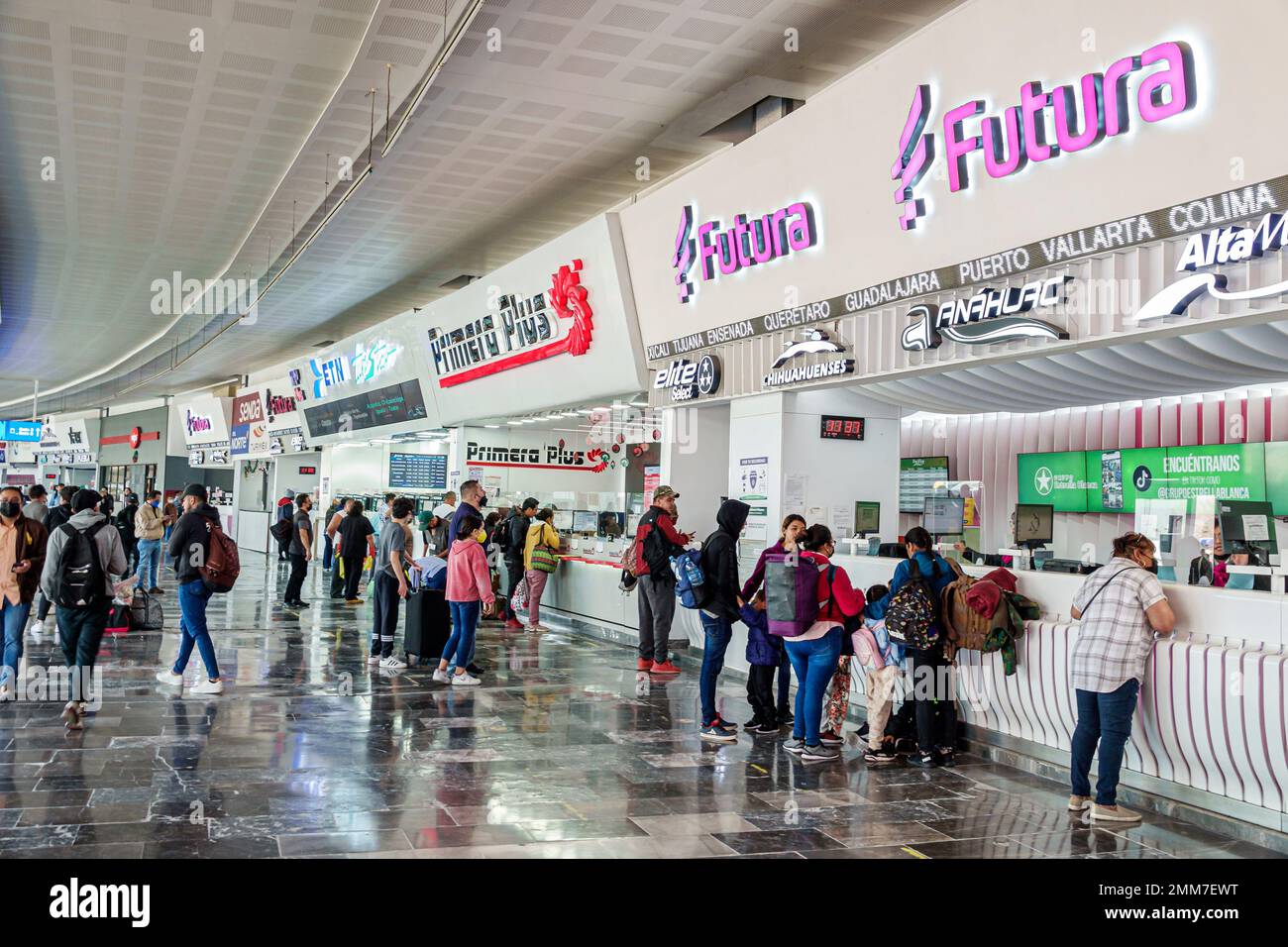 Mexico City,Central de Autobuses del Norte,Northern Bus Station,Futura