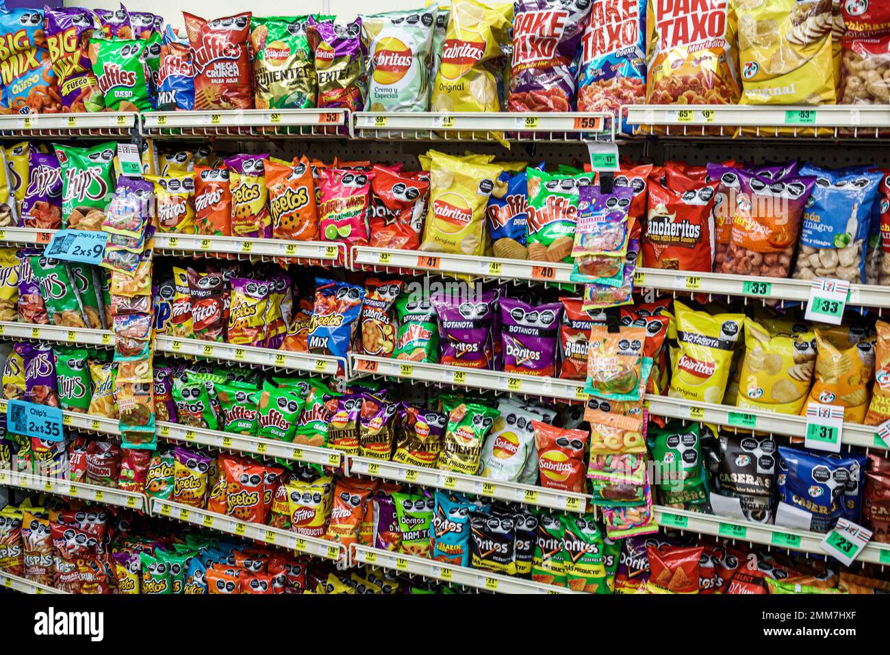 Doritos cheetos ruffles sabritas hires stock photography and images