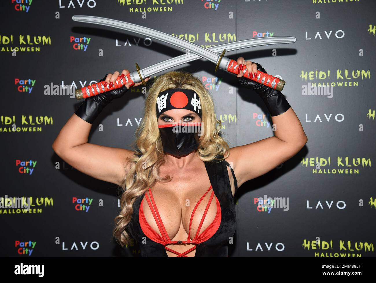 Nicole "Coco" Austin attends Heidi Klum's 19th annual Halloween party