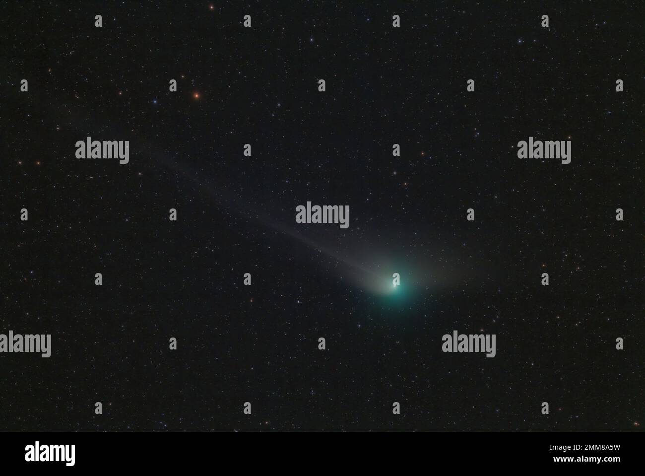 Comet C/2022 E3 ZTF Stock Photo