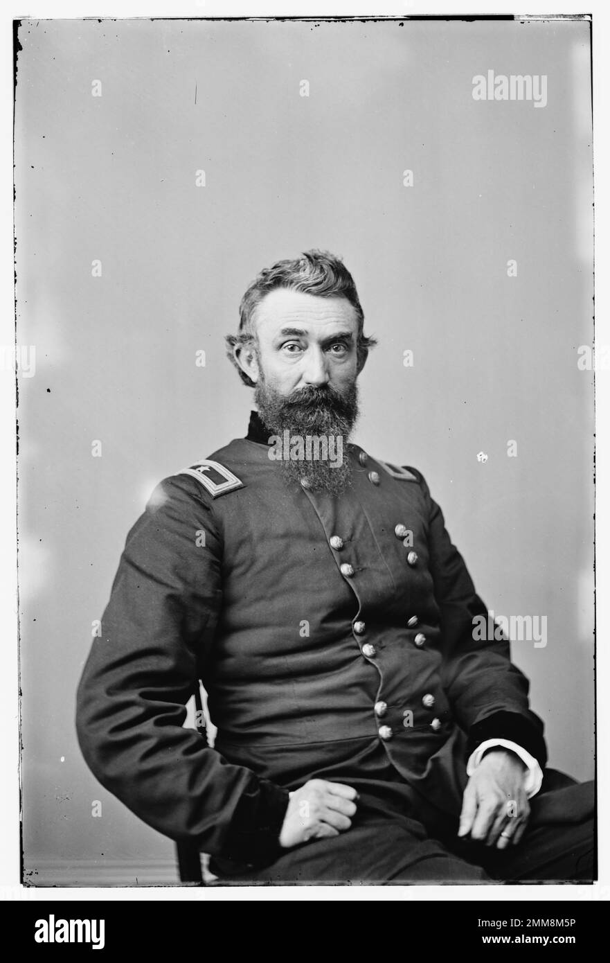 General Nathan Kimball, a Unionist general during the American Civil War Stock Photo