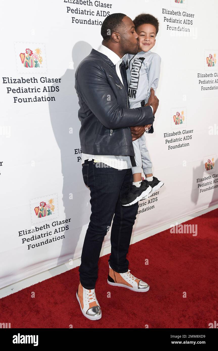 Ser&rsquo;Darius Blain, left, and and Elijah Blain attend &ldquo;A Time For Heroes