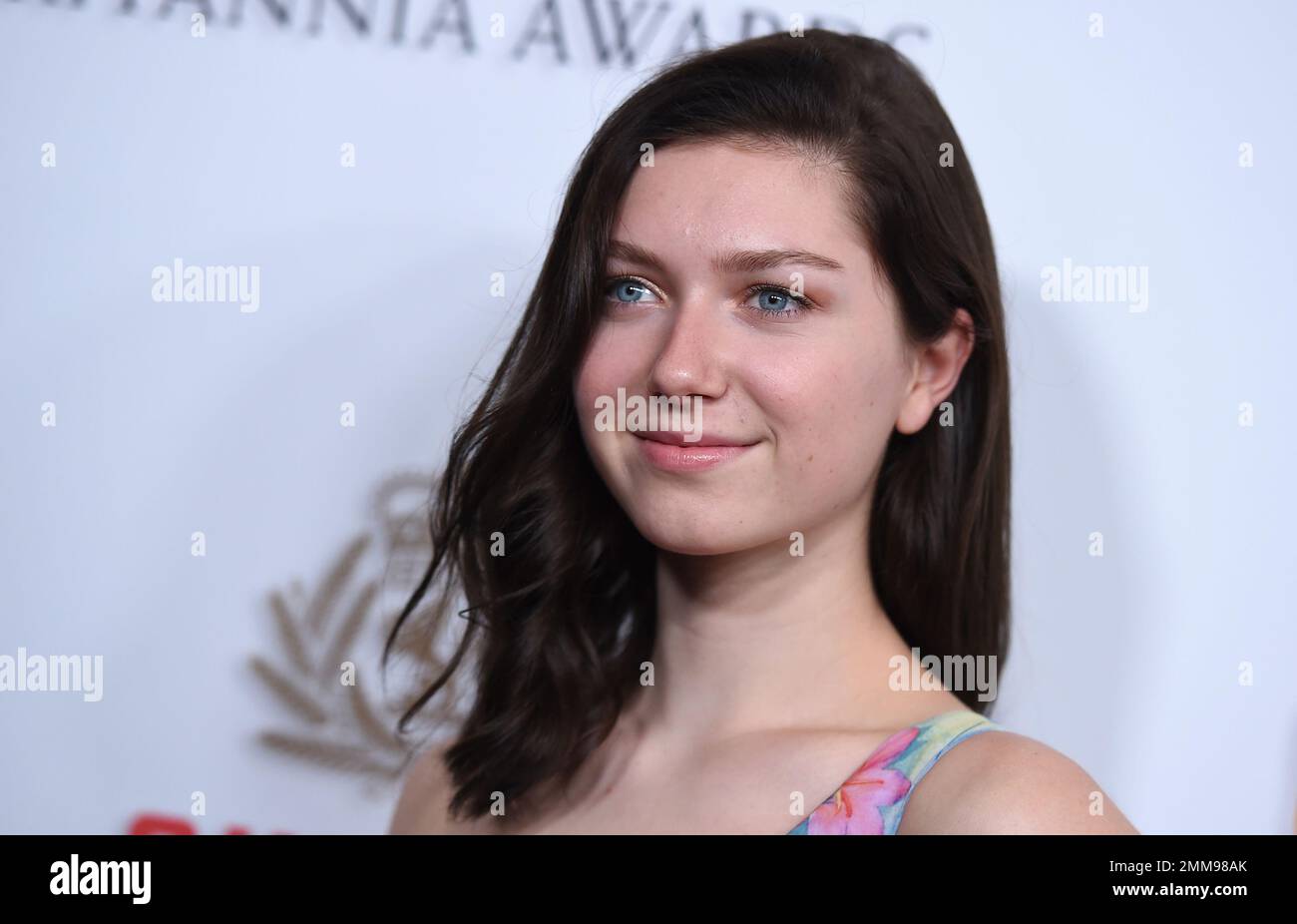 Isabella Blake-Thomas arrives at the 2018 BAFTA Los Angeles Britannia