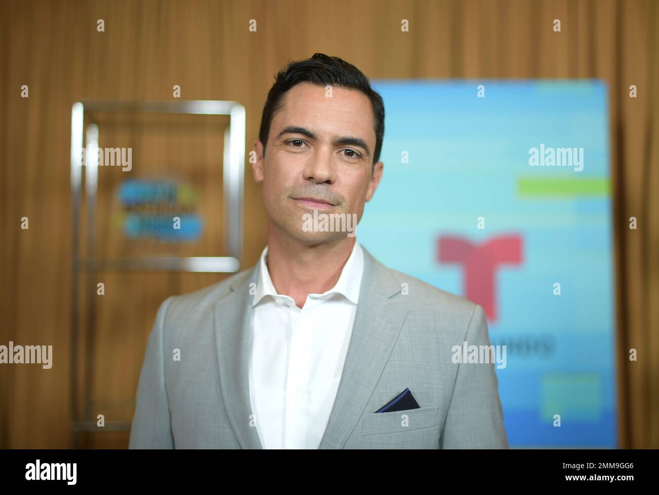 Danny Pino poses backstage at the Latin American Music Awards at the