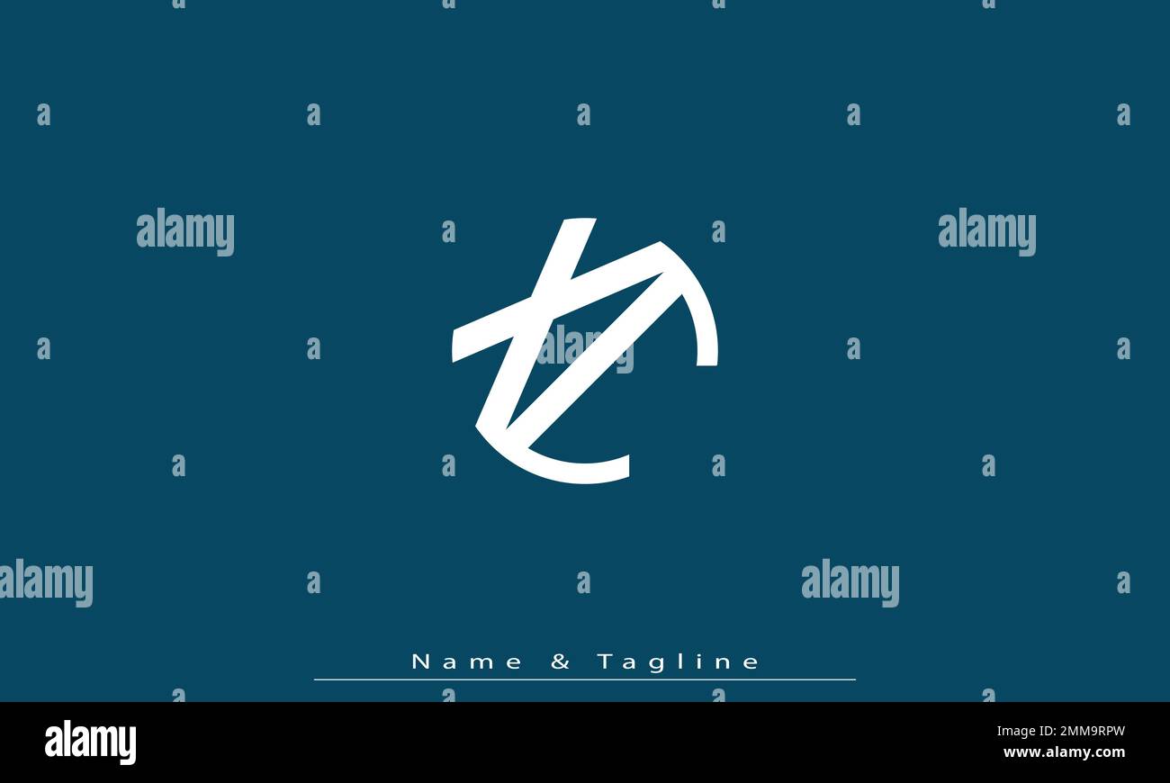 Alphabet letters Initials Monogram logo XC , CX Stock Vector