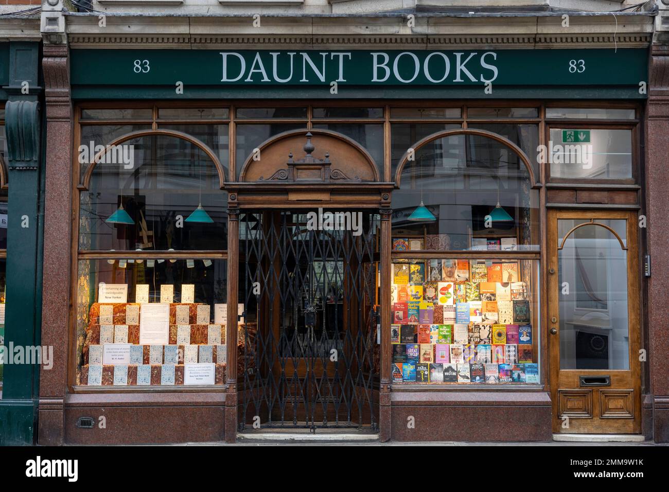 Daunt Books Marylebone Stock Photo