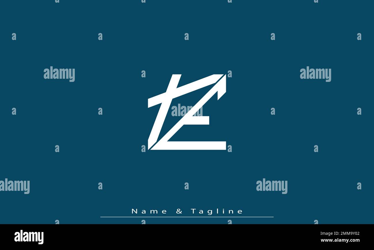 Alphabet letters Initials Monogram logo XE , EX Stock Vector