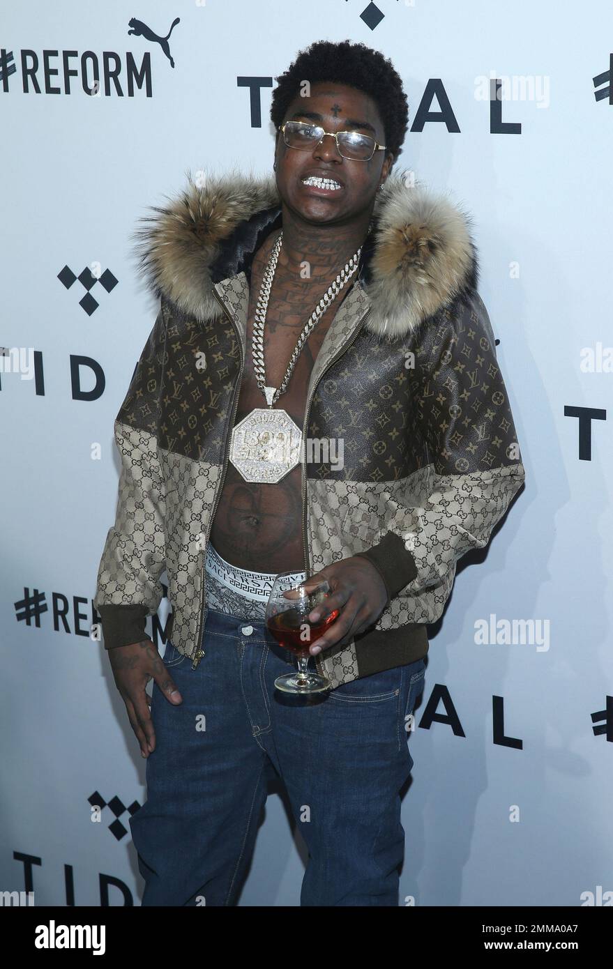 Rapper Kodak Black arrives at the fourth annual TIDAL X: Brooklyn at  Barclays Center on Tuesday, Oct. 23, 2018, in New York. (Photo by Donald  Traill/Invision/AP Stock Photo - Alamy