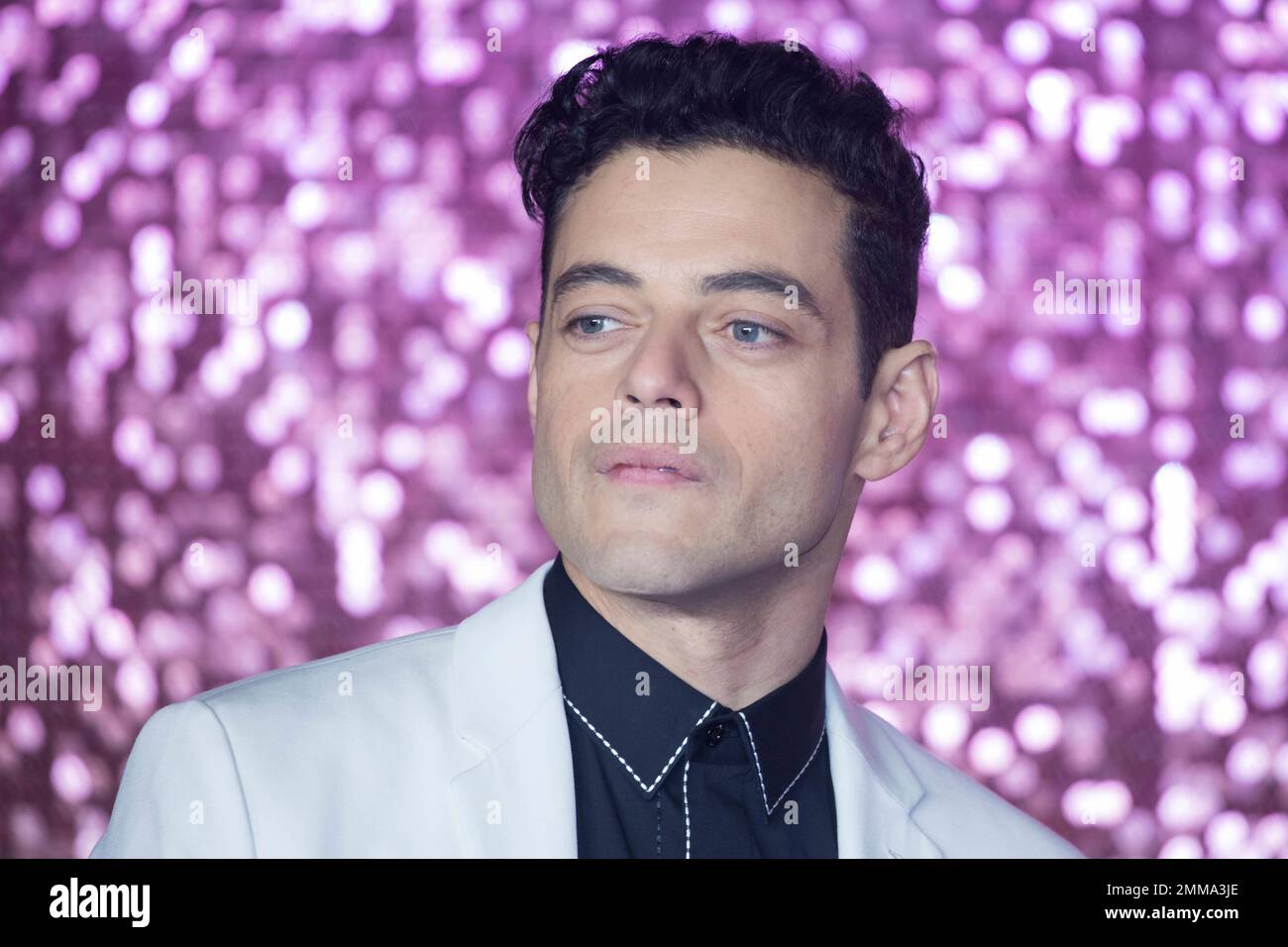 Actor Rami Malek poses for photographers upon arrival at the World ...