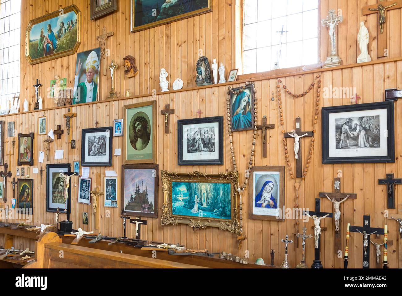 Votive offerings and votive pictures in the old pilgrimage chapel
