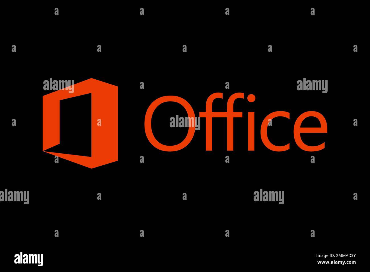 Microsoft logo black background hi-res stock photography and images - Alamy