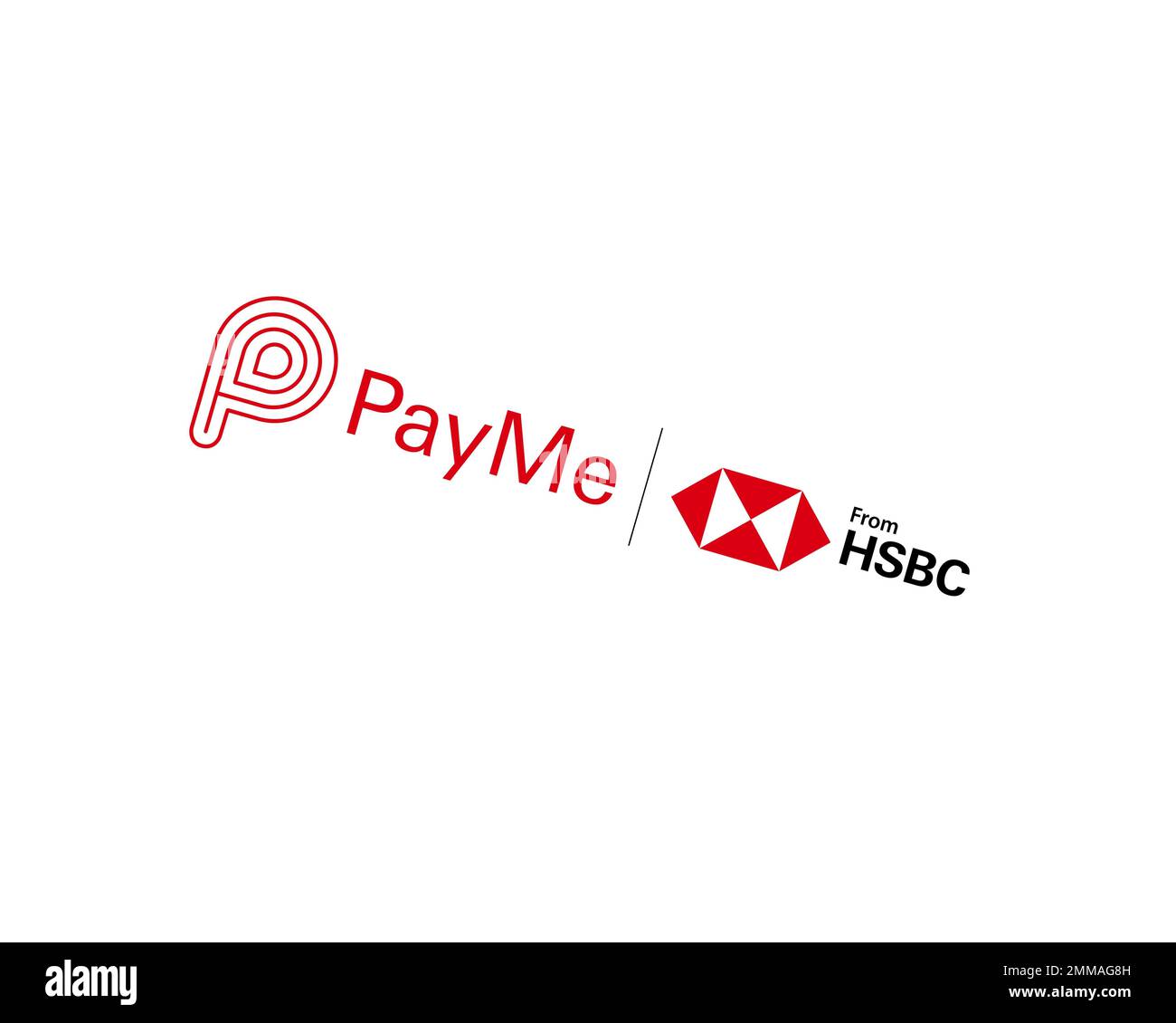 PayMe, rotated, white background, logo, brand name Stock Photo - Alamy