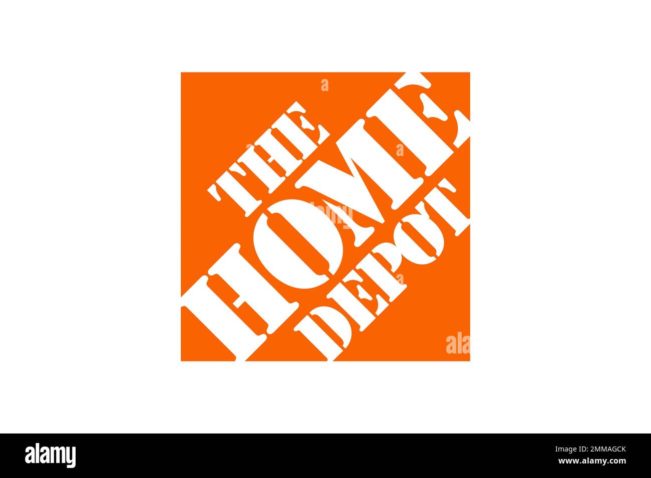 The Home Depot, White Background, Logo, Brand Name Stock Photo Alamy