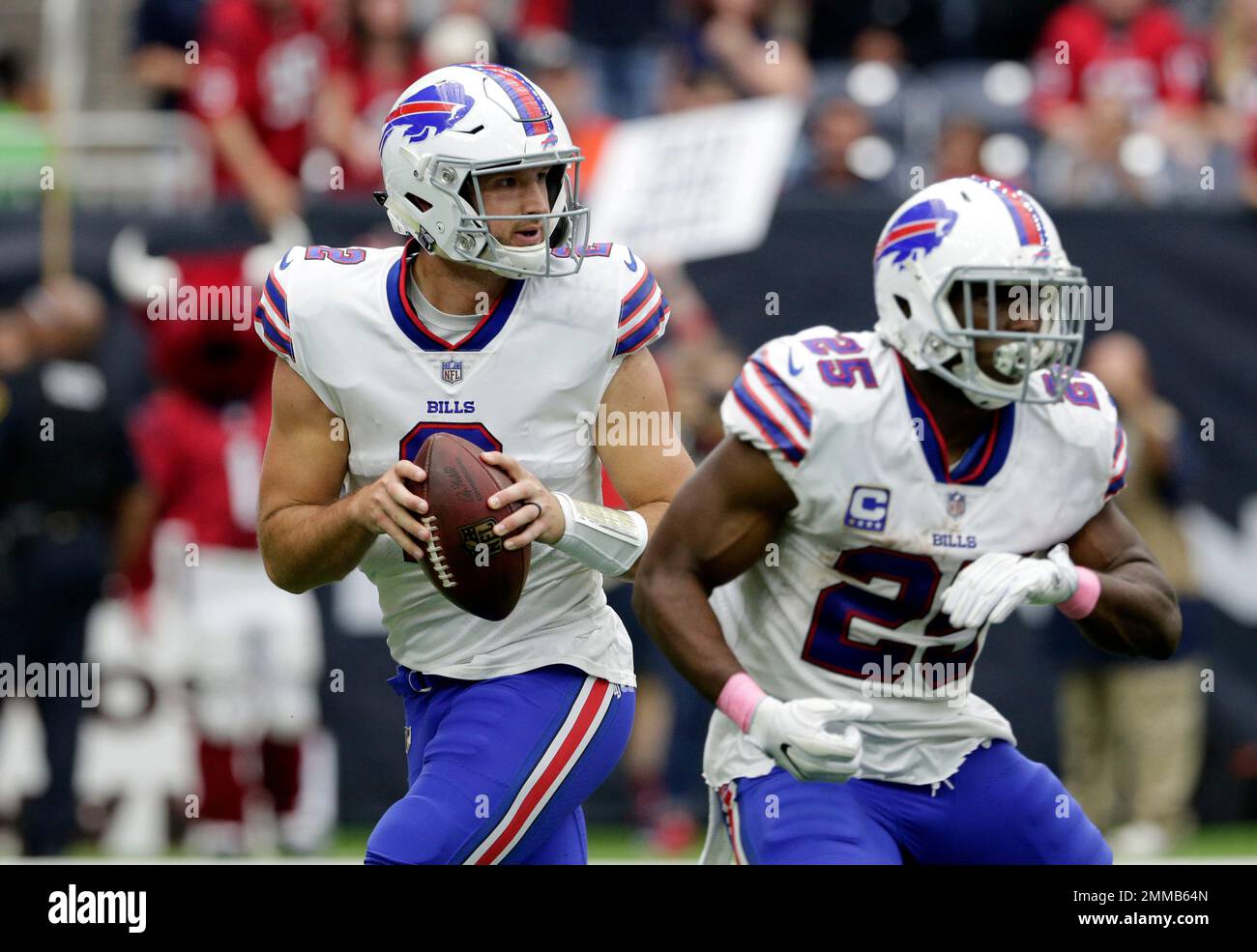 Buffalo Bills quarterback Nathan Peterman (2) during the second half of
