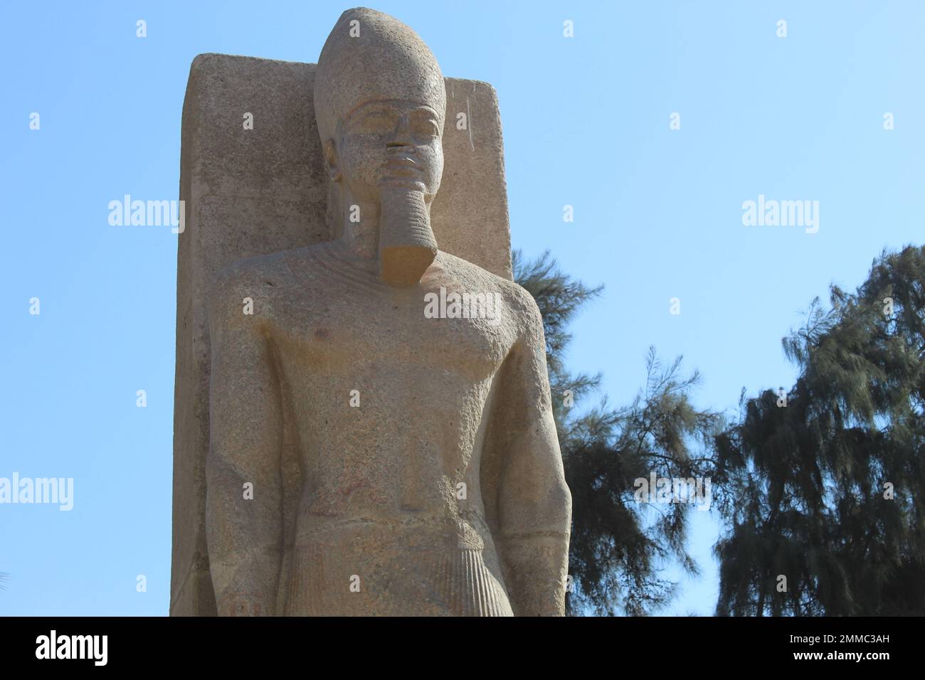 Statue Rameses Ii Statue of Rameses II in Mit Rahina Museum Stock Photo - Alamy