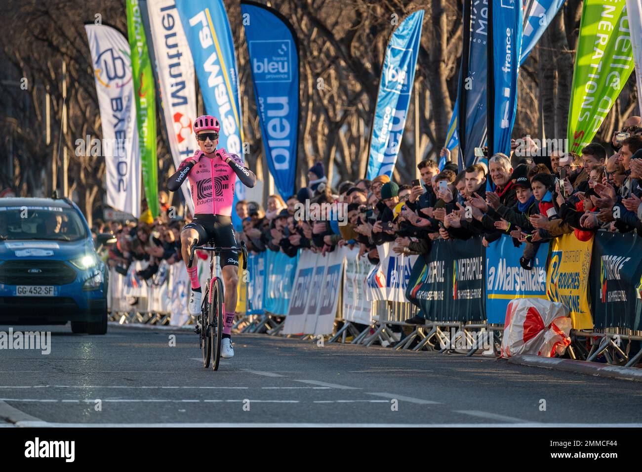 Neilson Powless During The Grand Prix La Marseillaise 2023 Coupe De France Fdj Uci Europe Tour 4366