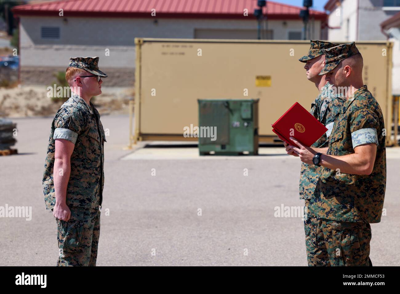 U.S. Marine Corps Cpl. Jameson J. French, an intelligence surveillance