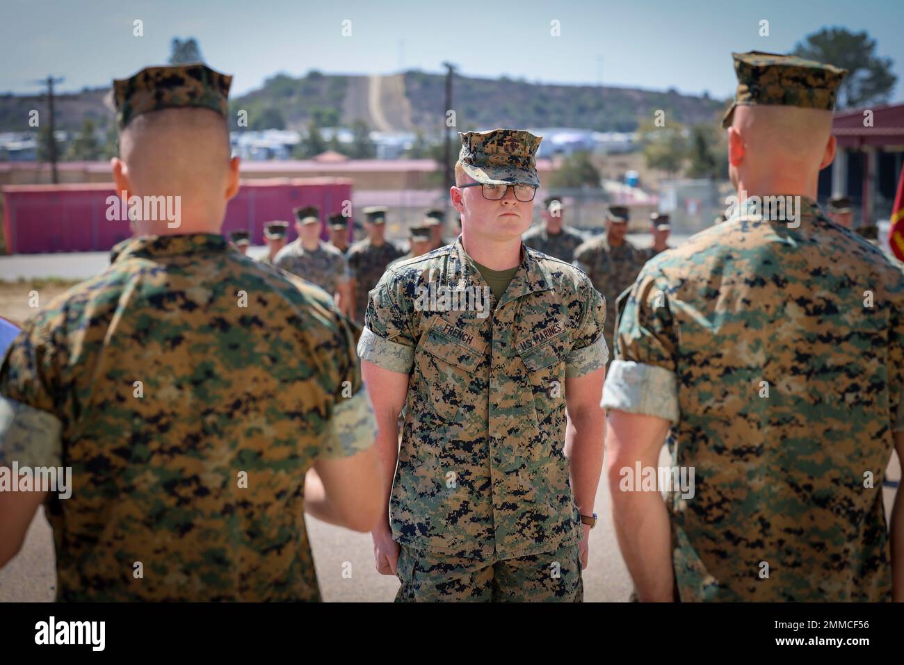 U.S. Marine Corps Cpl. Jameson J. French, an intelligence surveillance