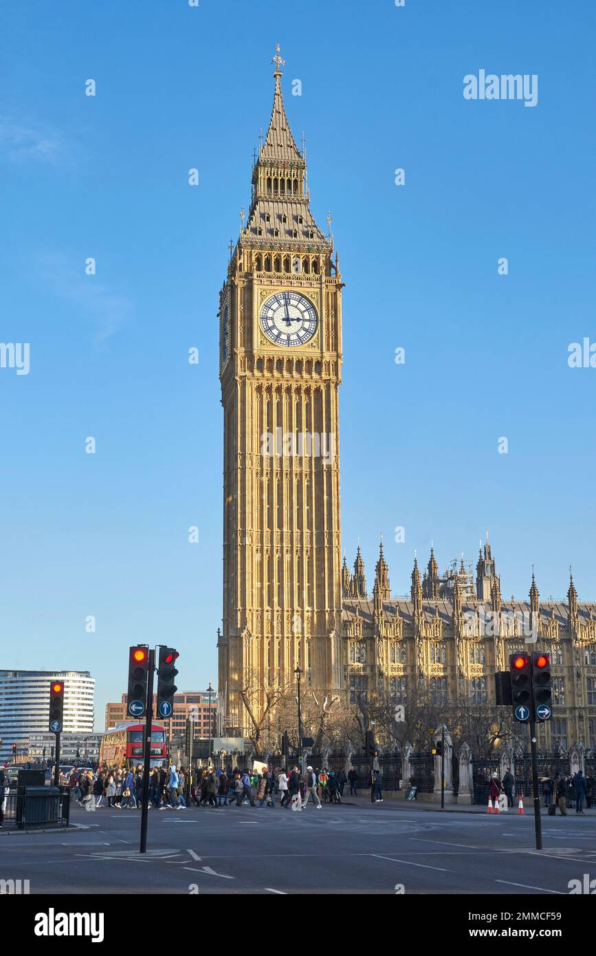 big ben london parliament  elizabeth tower Stock Photo