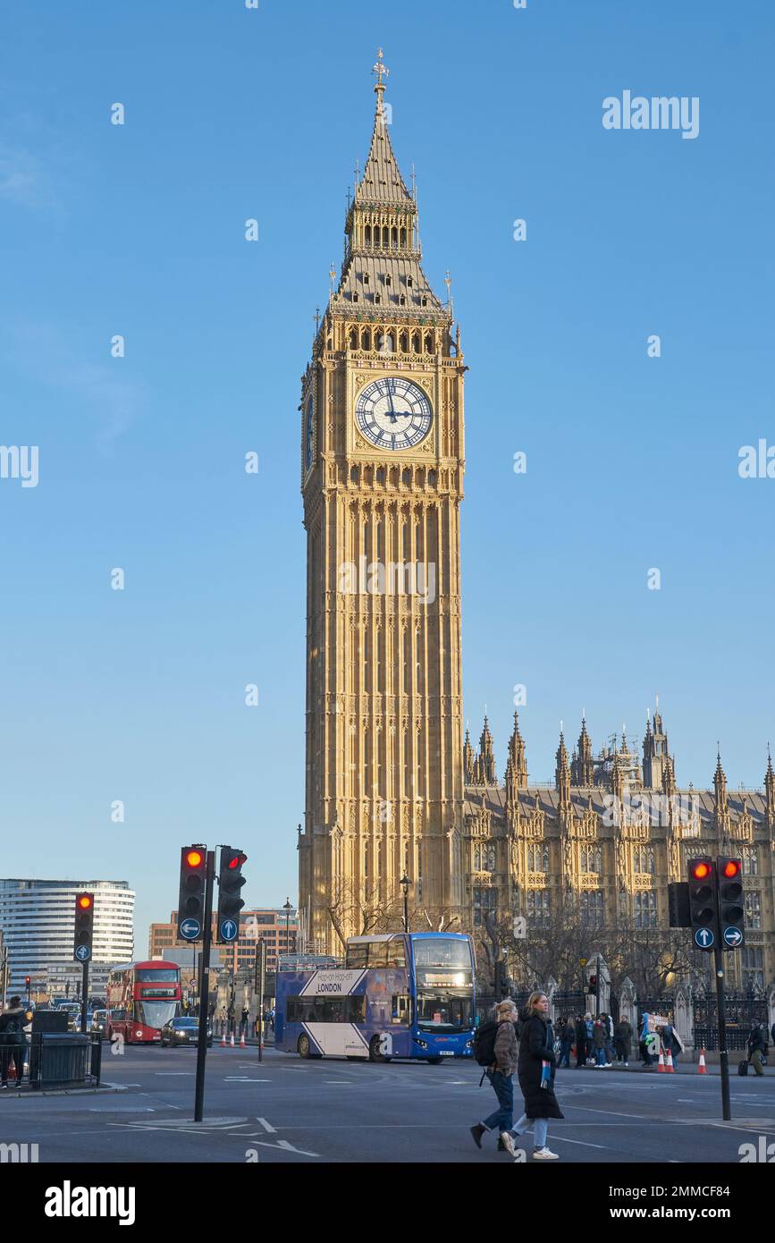 big ben london parliament  elizabeth tower Stock Photo