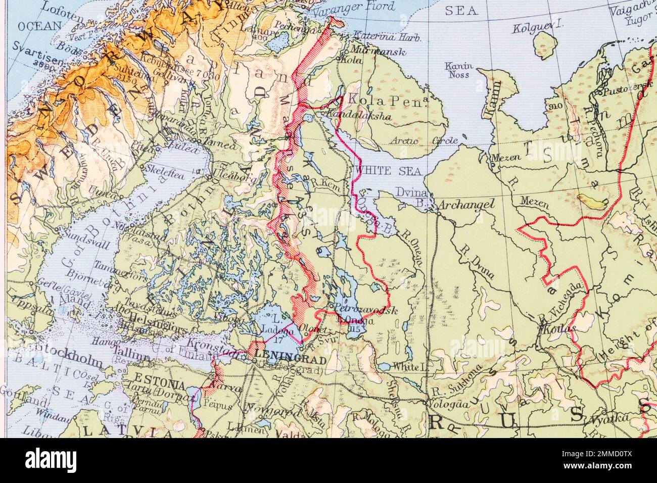 Finnish russian border historical hi-res stock photography and images - Alamy