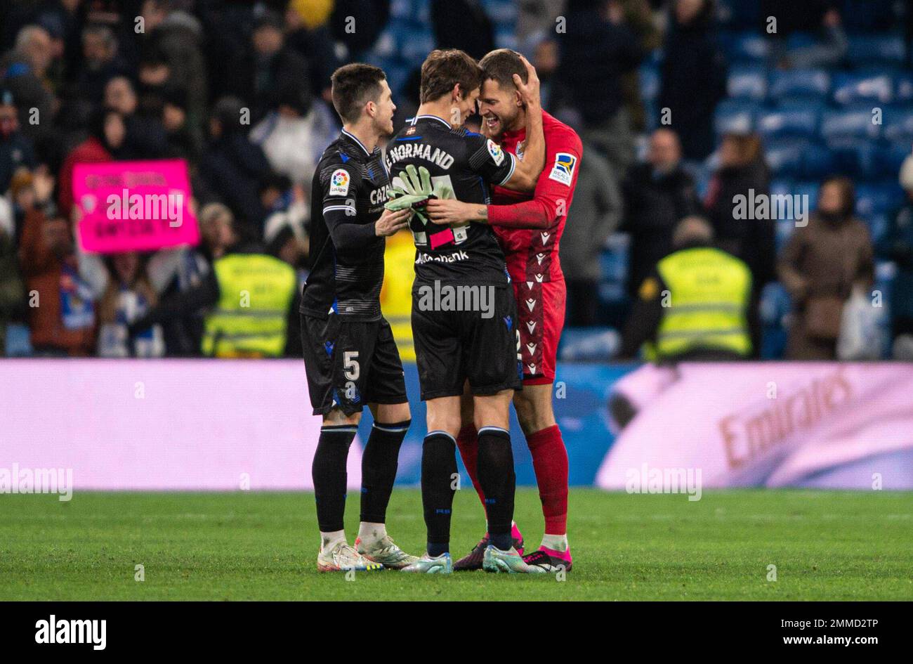 Madrid, Spain. 29th Jan, 2023. La Liga Spanish La Liga soccer match