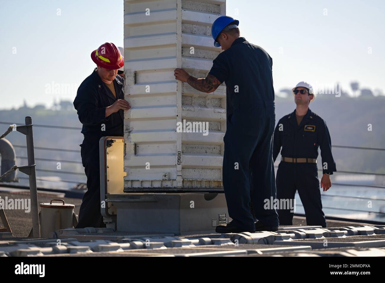 U s sailors assigned to the arleigh burke class guided missile