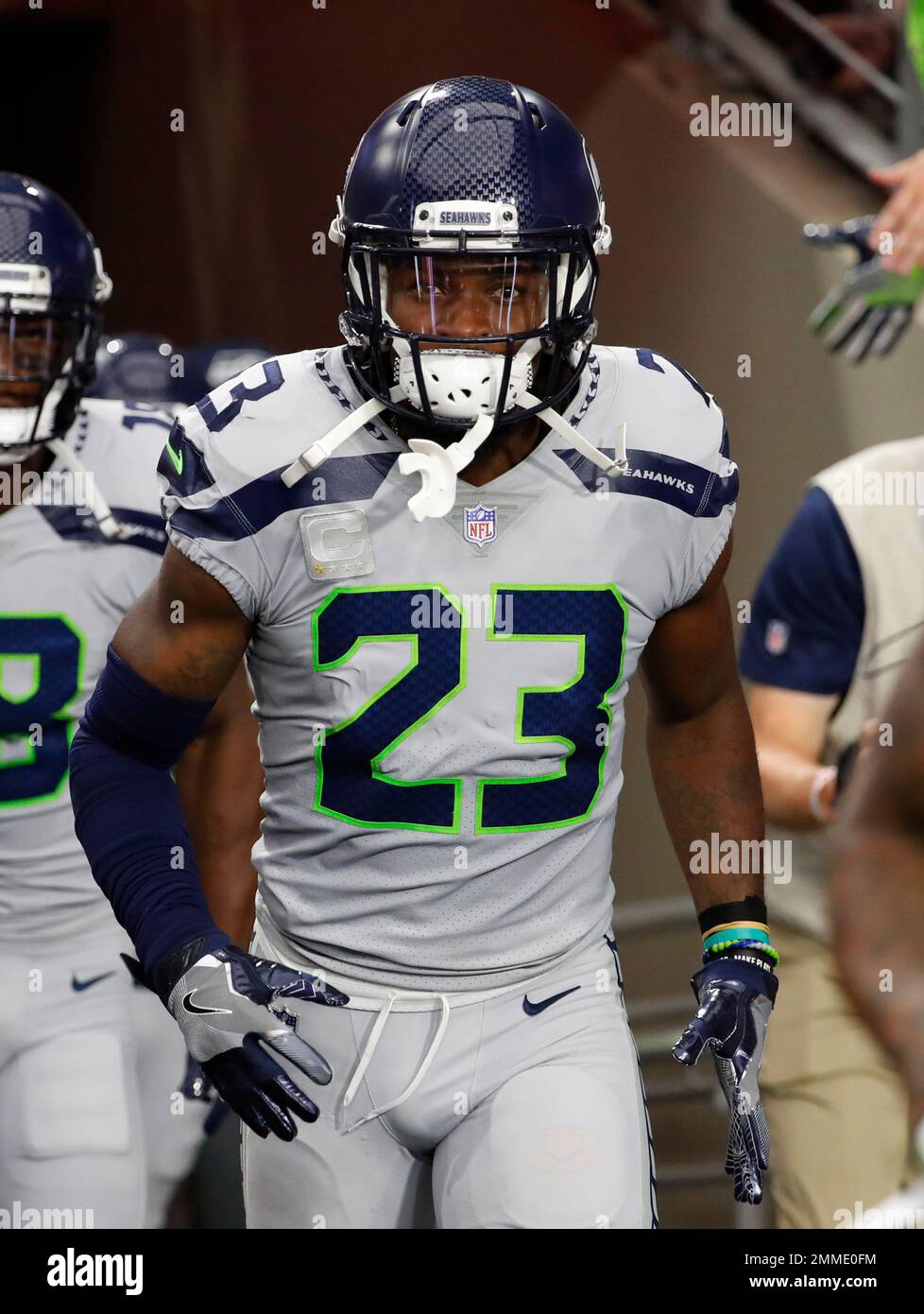 Seattle Seahawks defensive back Neiko Thorpe (23) during an NFL ...