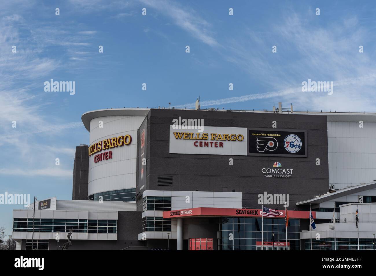 Wells Fargo Center 76Ers Hi-Res Stock Photography And Images - Alamy
