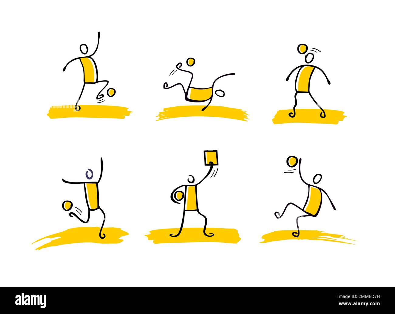 Stickman dancing hi-res stock photography and images - Alamy