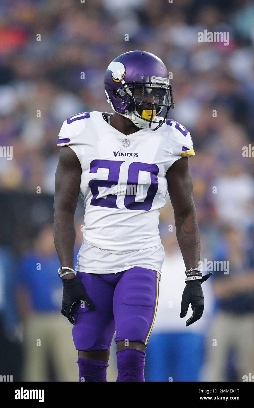 Minnesota Vikings cornerback Mackensie Alexander plays against the Los  Angeles Rams during an NFL football game Thursday, Sept. 27, 2018, in Los  Angeles. (AP Photo/Jae C. Hong Stock Photo - Alamy