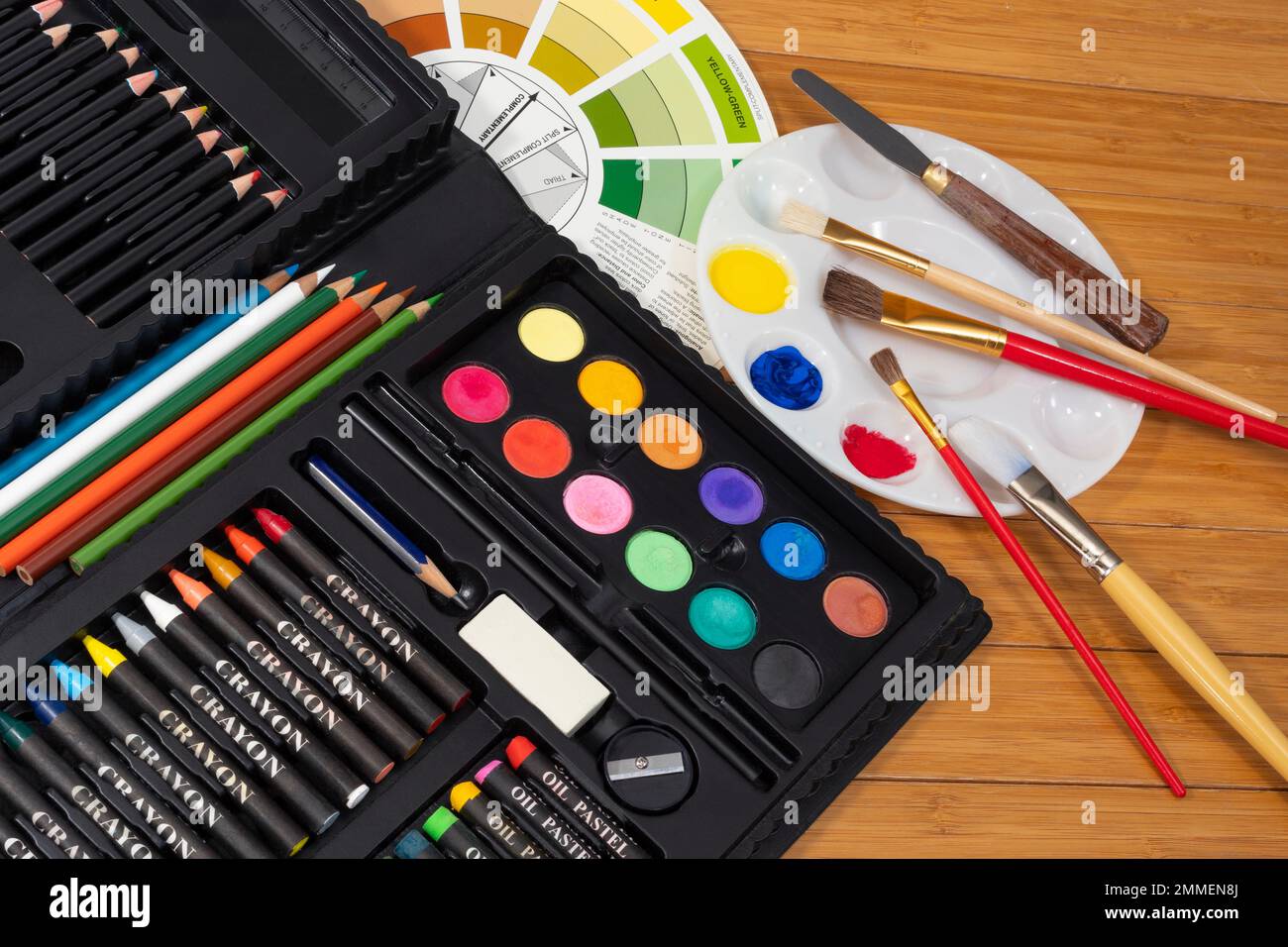 Tools artist objects drawing hi-res stock photography and images - Alamy