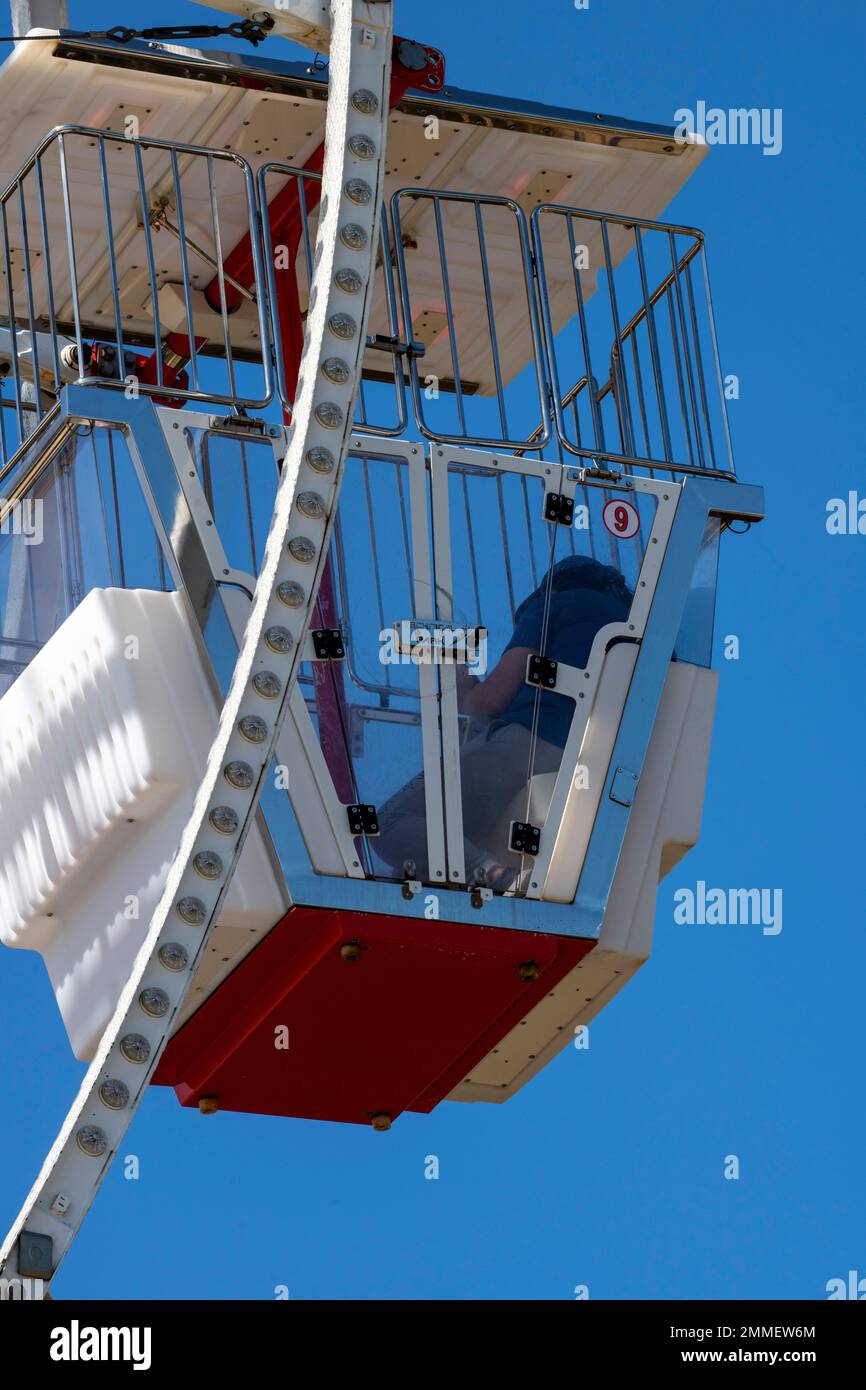Giant Wheel Gerstlauer Amusement Rides in Sydney, NSW, Australia (Photo by Tara Chand Malhotra) Stock Photo