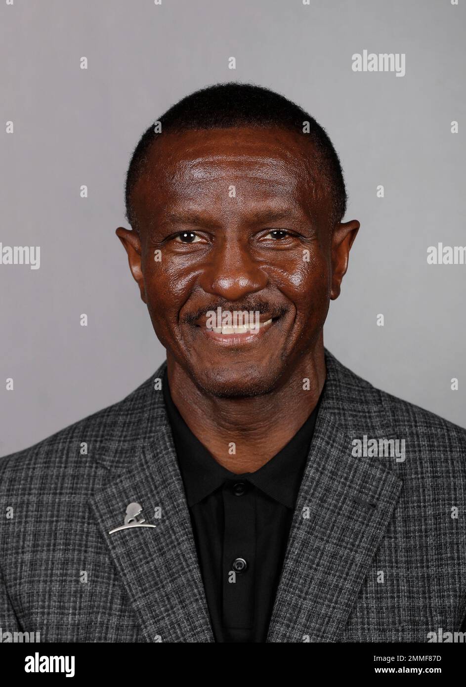 Detroit Pistons head coach Dwane Casey poses during NBA basketball
