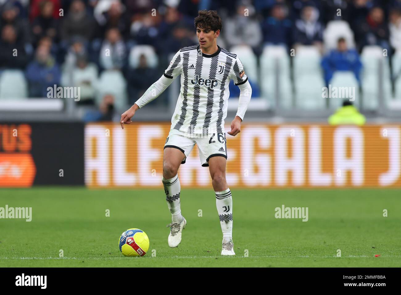 Turin, Italy, 27th November 2022. Nikola Sekulov of Juventus during the Serie  C match at Allianz Stadium, Turin. Picture credit should read: Jonathan  Moscrop / Sportimage Stock Photo - Alamy