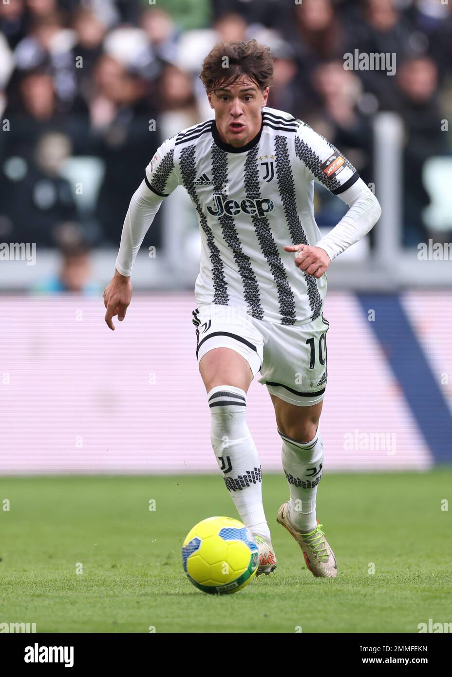 Turin, Italy, 27th November 2022. Mattia Compagnon of Juventus during the Serie C match at Allianz Stadium, Turin. Picture credit should read: Jonathan Moscrop / Sportimage Stock Photo