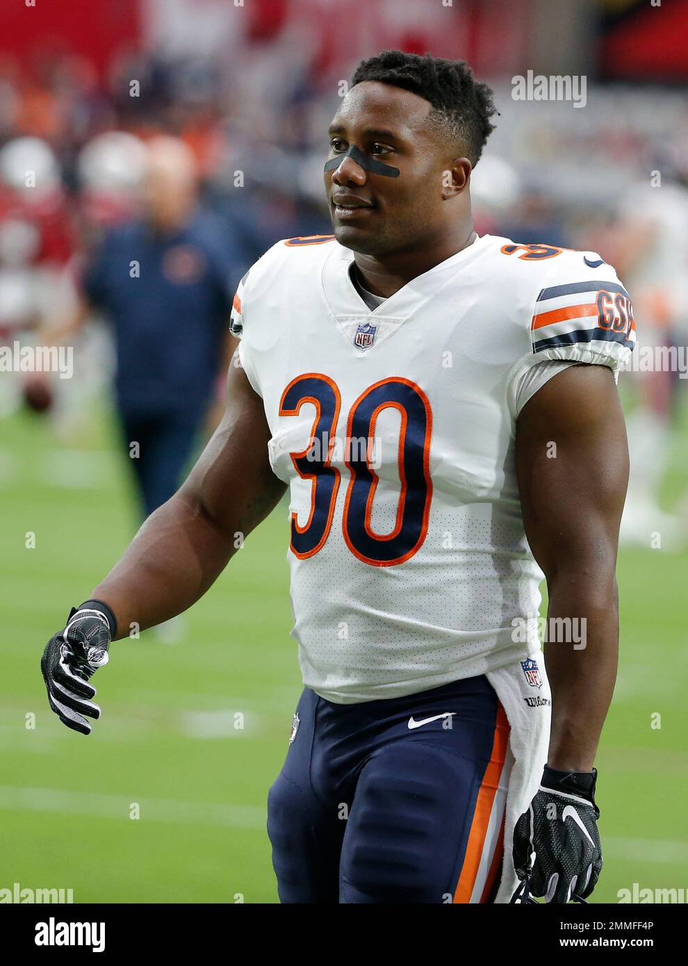 Chicago Bears running back Benny Cunningham (30) in the first half